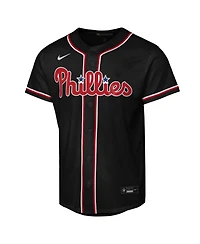 Nike Big Boys and Girls Bryce Harper Black Philadelphia Phillies Fashion Replica Player Jersey