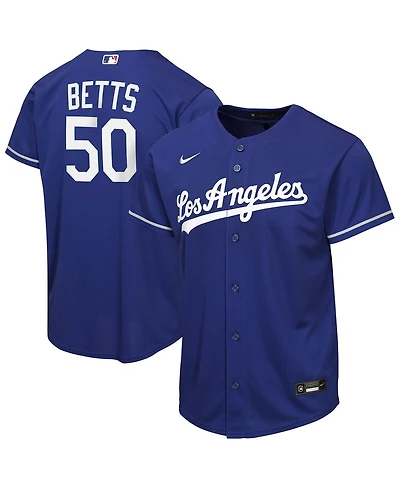 Nike Big Boys and Girls Mookie Betts Royal Los Angeles Dodgers Alternate Replica Jersey