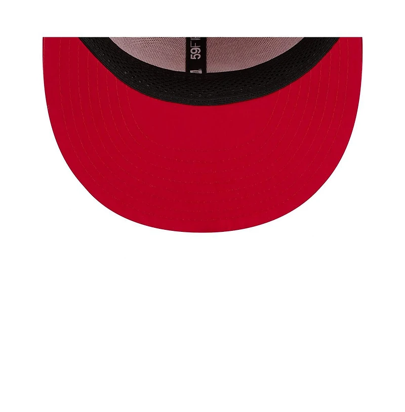 New Era Men's Red Cincinnati Reds 2026 Batting Practice 59FIFTY Fitted Hat