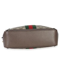 Pre-Owned Gucci Gg Supreme Small Ophidia Web Top Handle
