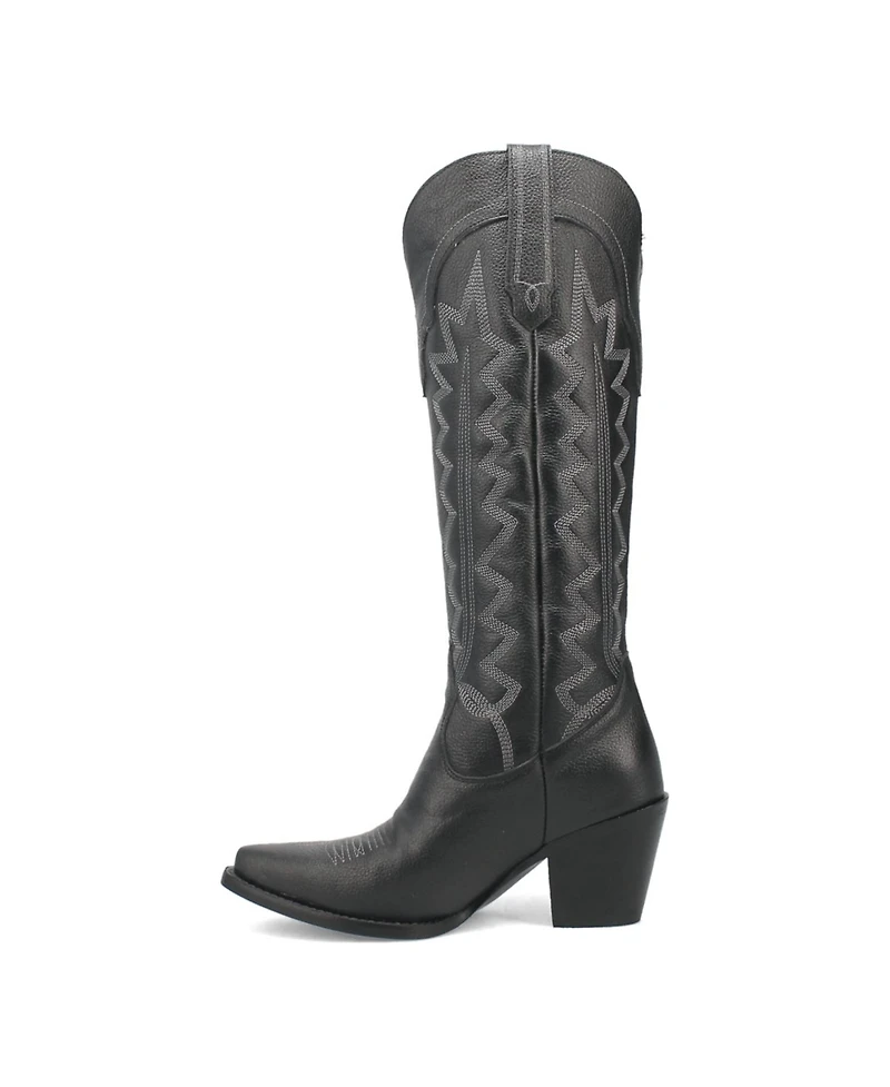 Dingo Women's High Cotton Leather Boots