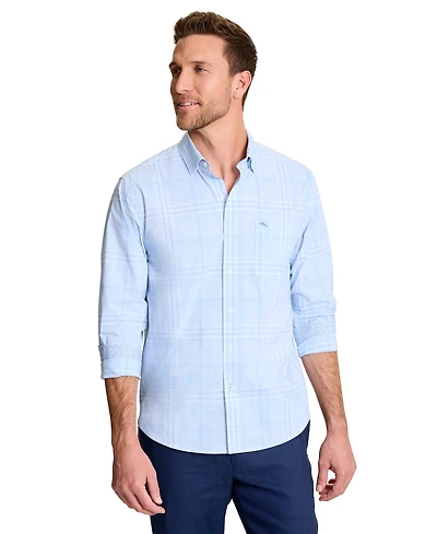 Tommy Bahama Men's Sarasota Stretch Plaid Shirt