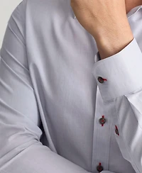 UNTUCKit Men's Regular Fit Long Sleeve Wrinkle Free Rubican Shirt