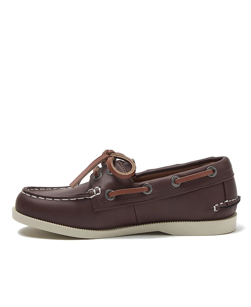 Lands' End Little Girls Seaport Classic Boat Shoes
