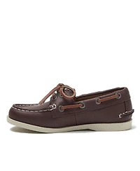 Lands' End Little Girls Seaport Classic Boat Shoes