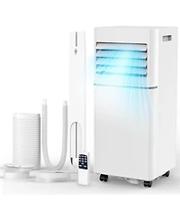 Antartic Star 10000 Btu Portable Air Conditioner, 3-in-1 Ac with Cooling/Fan/Dehumidifier, Remote, Led Display, Sleep Mode, Window Kit