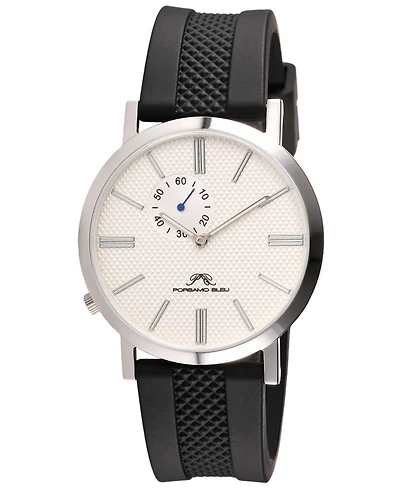 Porsamo Bleu Men's Bennett Silicone Band Watch 1461ABER