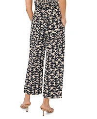 CeCe Women's Elastic Waist Pull-On Pants