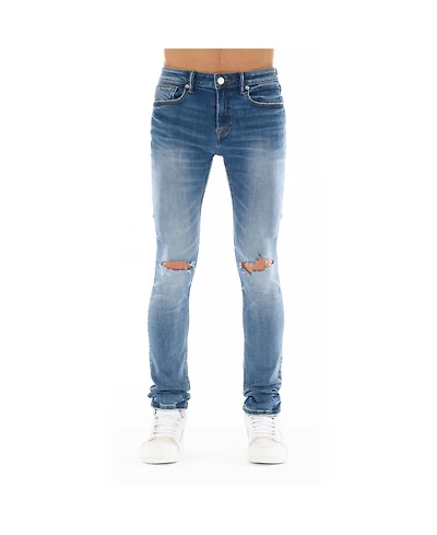 Hvman Chosen To Prevail x Cult Men's Strat Super Skinny Fit Jean