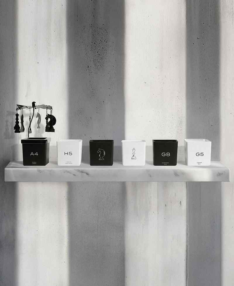 Mind Games 7-Piece Luxury Candle Set with Carousel