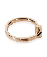Pre-Owned Tiffany & Co Rose Gold Diamond Tiffany T T1 Ring