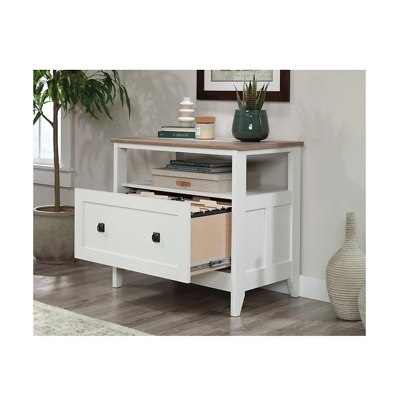 Sauder August Hill File Cabinet, Soft finish