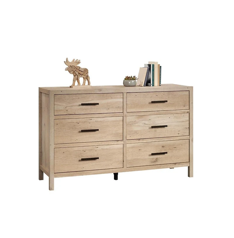 Sauder Pacific View Dresser, Prime Oak finish
