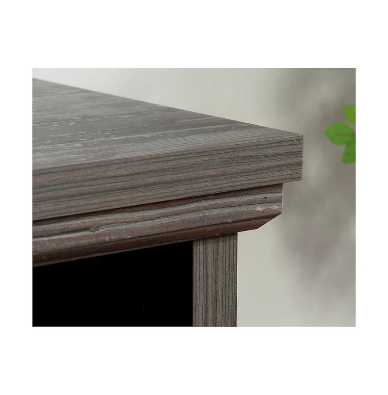 Sauder Aspen Post Commercial Office Credenza, Pebble Pine finish