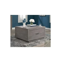 Sauder Hayes Garden Coffee Table, Ashen Oak finish