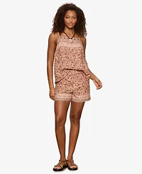 Sanctuary Women's Printed Mid-Rise Shorts