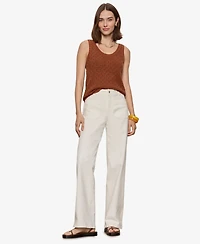 Sanctuary Women's Dune Studded Scoop Neck Sweater