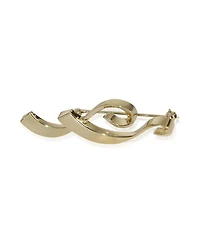 Pre-Owned Tiffany & Co Yellow Gold Paloma Picasso Musical Note Brooch