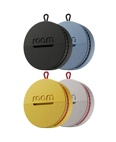Roam smart tracker Bluetooth Item Locator, No Subscription, Waterproof | Apple and Android | 4-Pack
