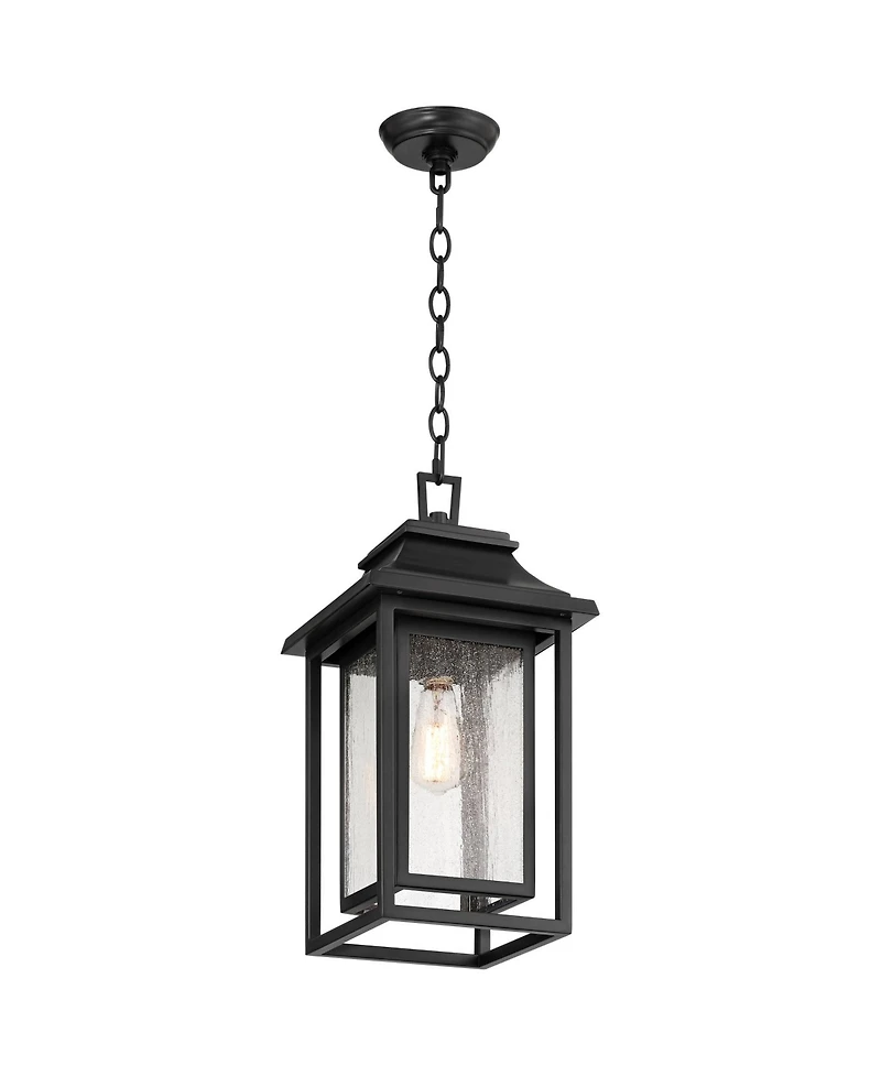 John Timberland Cecile 19 High Farmhouse Rustic Outdoor Pendant Light Fixture Ceiling Porch House Hanging Painted