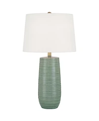 360 Lighting Kerry 28 1/2" High Stripes Ceramic Table Lamp