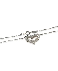 Pre-Owned Tiffany & Co Platinum Diamond Heart Pendant