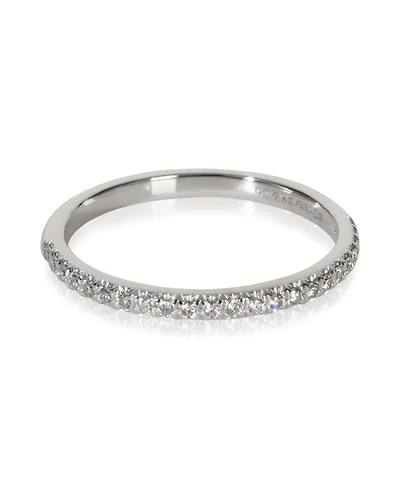 Pre-Owned Tiffany & Co Platinum Diamond Soleste Half Eternity Band