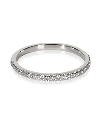 Pre-Owned Tiffany & Co Platinum Diamond Soleste Half Eternity Band