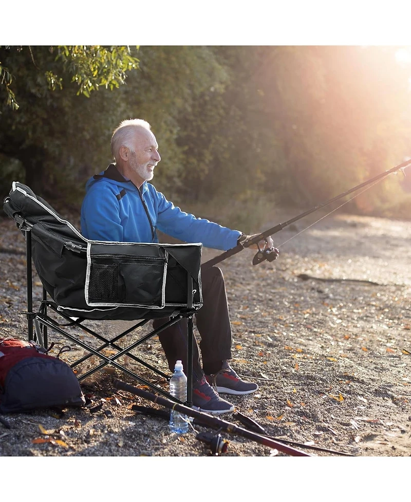Aboron 2-Pack Oversized Heated Camping Chairs