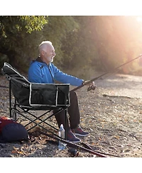Aboron 2-Pack Oversized Heated Camping Chairs