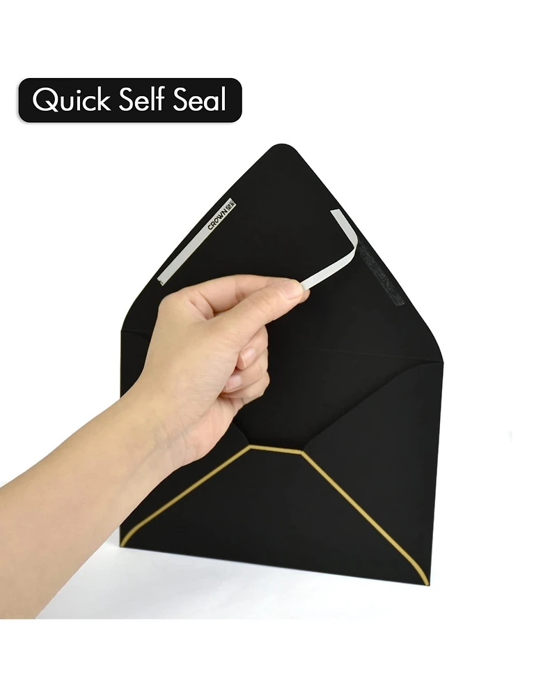 Gnuadz Invitation Envelopes Self Seal V Flap
