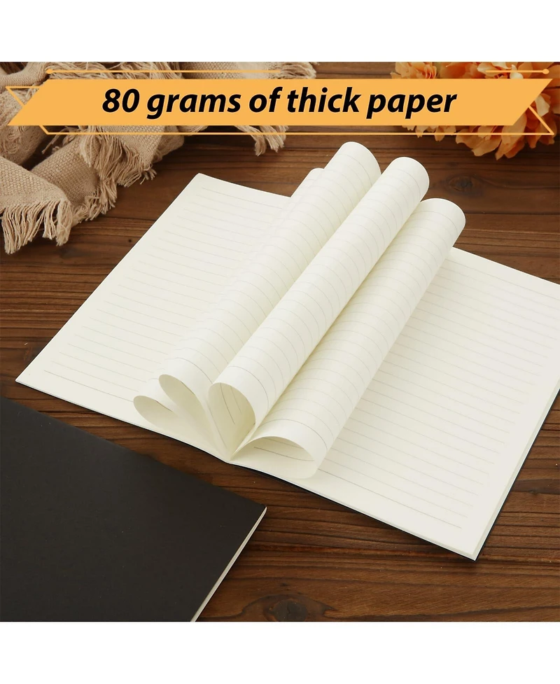 Gnuadz A5 Lined Journal Notebook Travel Writing School Office Bulk