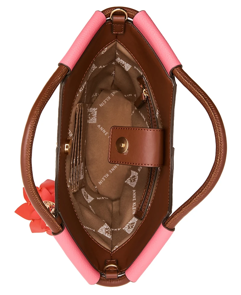 Anne Klein Mini Top Handle Tote Handbag