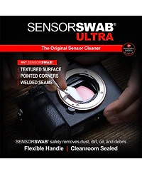Photographic Solutions Swab Ultra Cleaning Tool for Dx/Aps-c Sensor, 100-Pk