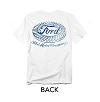 Mustang Men's Ford Motor Company Front Back T-Shirt