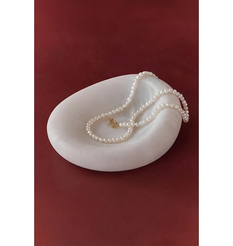 Joey Baby 2-Piece Gift Set 18K Plated Freshwater Pearl Necklace and Earrings