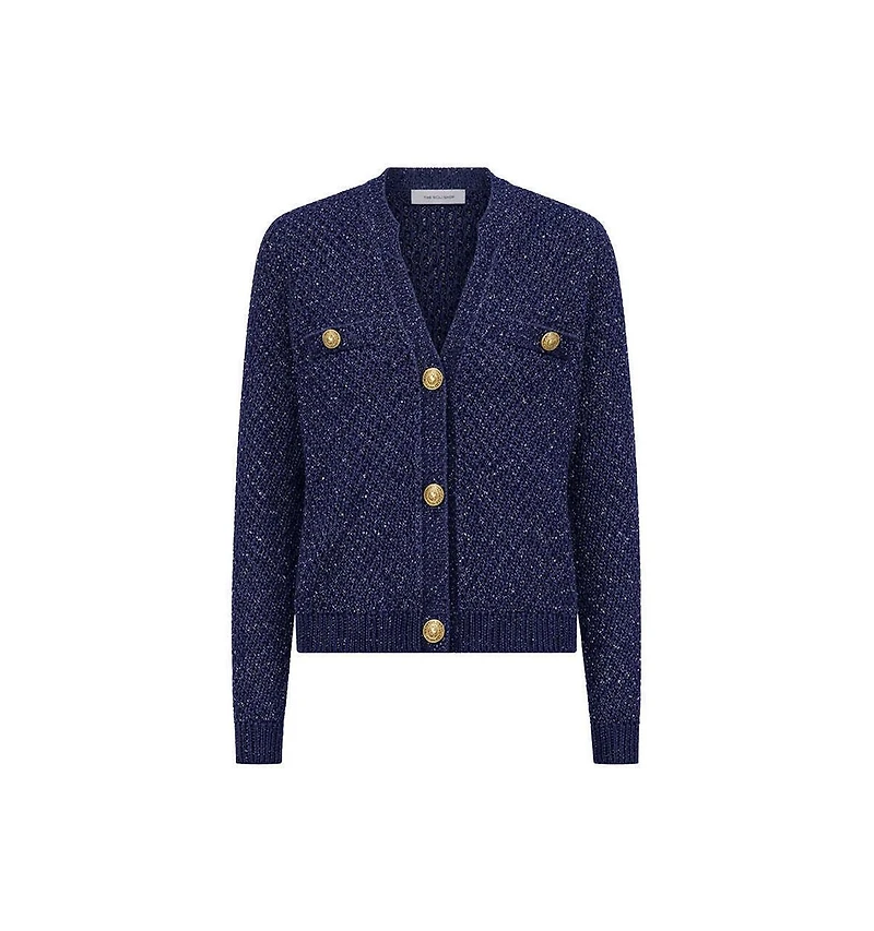 The Noli Shop Women's Shannon Sequin Cardigan Top