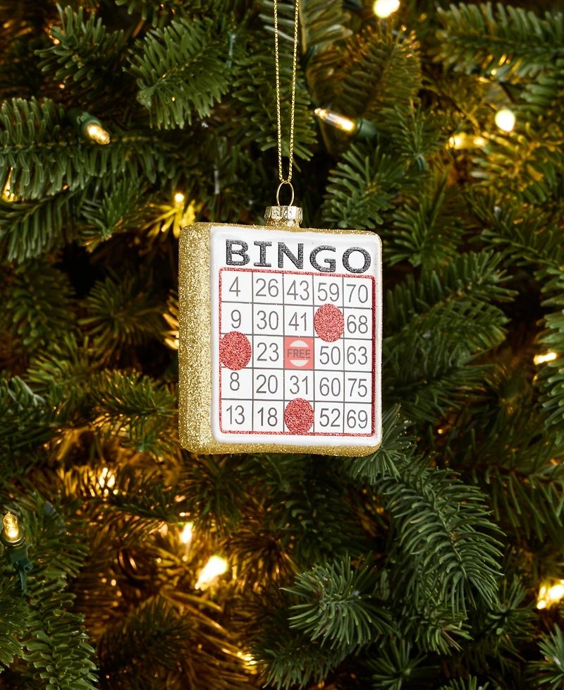 Holiday Lane All About You Bingo Ornament, Exclusively at Macy's