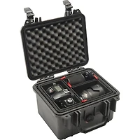 Pelican 1300 Watertight Mini-d Hard Case with Foam Insert