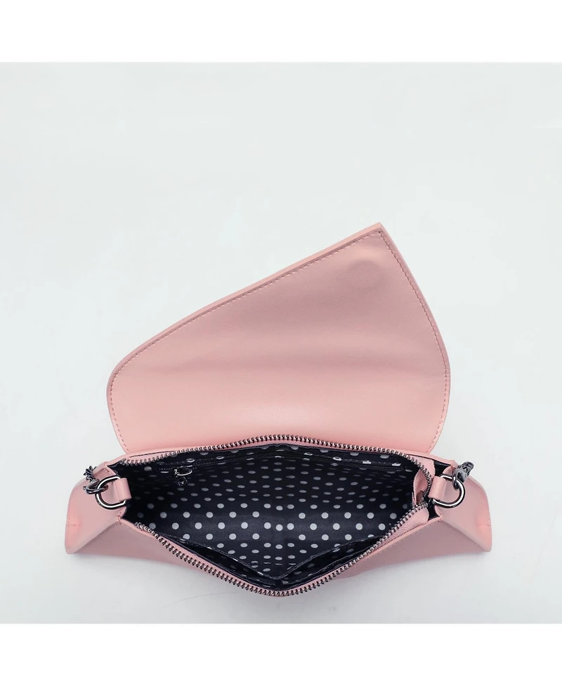 Susu Women's Saffiano Leather Envelope Clutch Purse Crossbody Evening Bag with Chain Strap Elegant Handbag