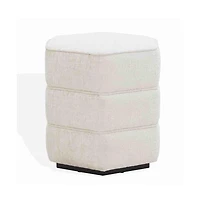 Safavieh Rosaria Chenille Hexagon Ottoman