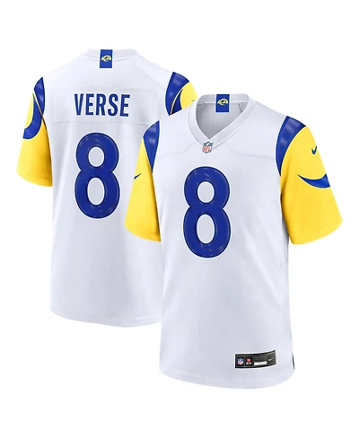 Nike Men's Jared Verse White Los Angeles Rams Game Player Jersey