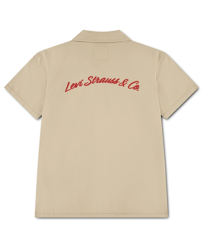 Levi's Boys' 8-20 Short-Sleeve Utility Shirt