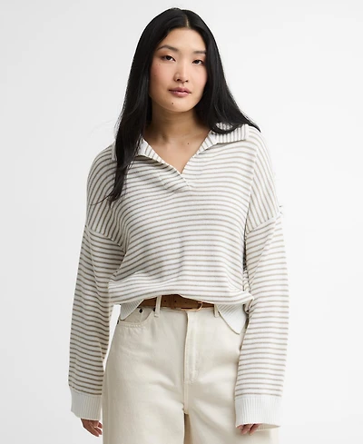 barbour aylesby knitted jumper