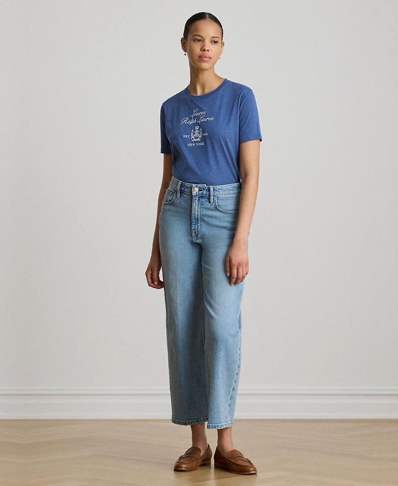 Lauren Ralph Women's Crewneck Short-Sleeve T-Shirt
