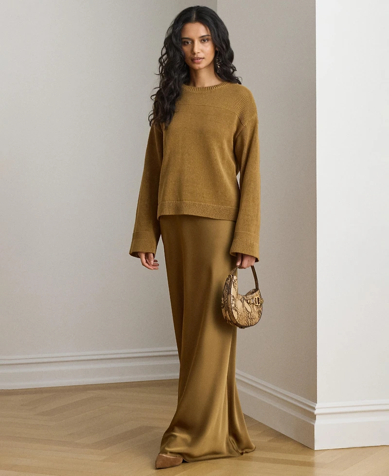 Lauren Ralph Women's Crewneck Long-Sleeve Sweater