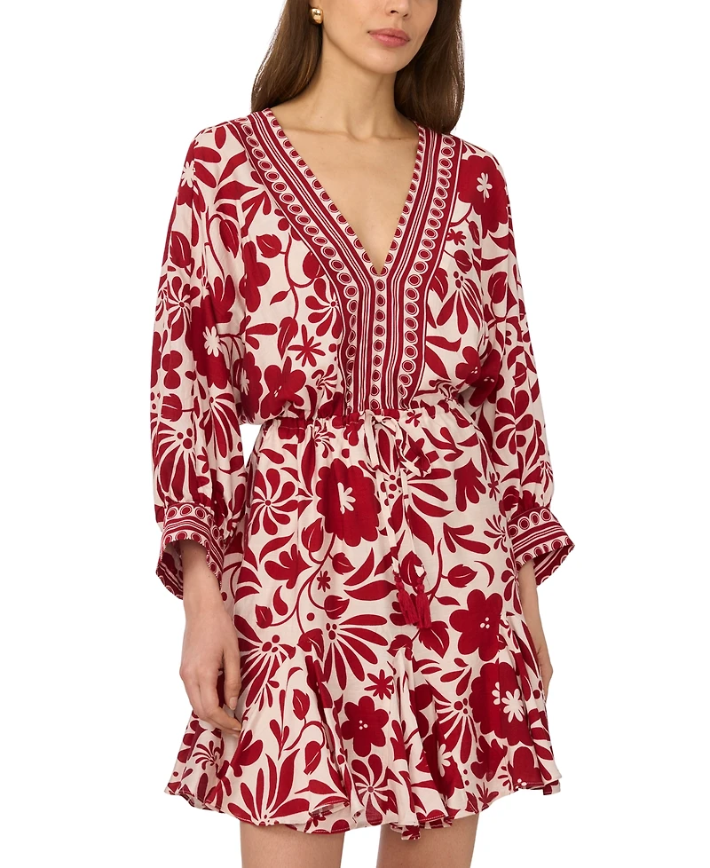 Tassle Belt Short Dress
