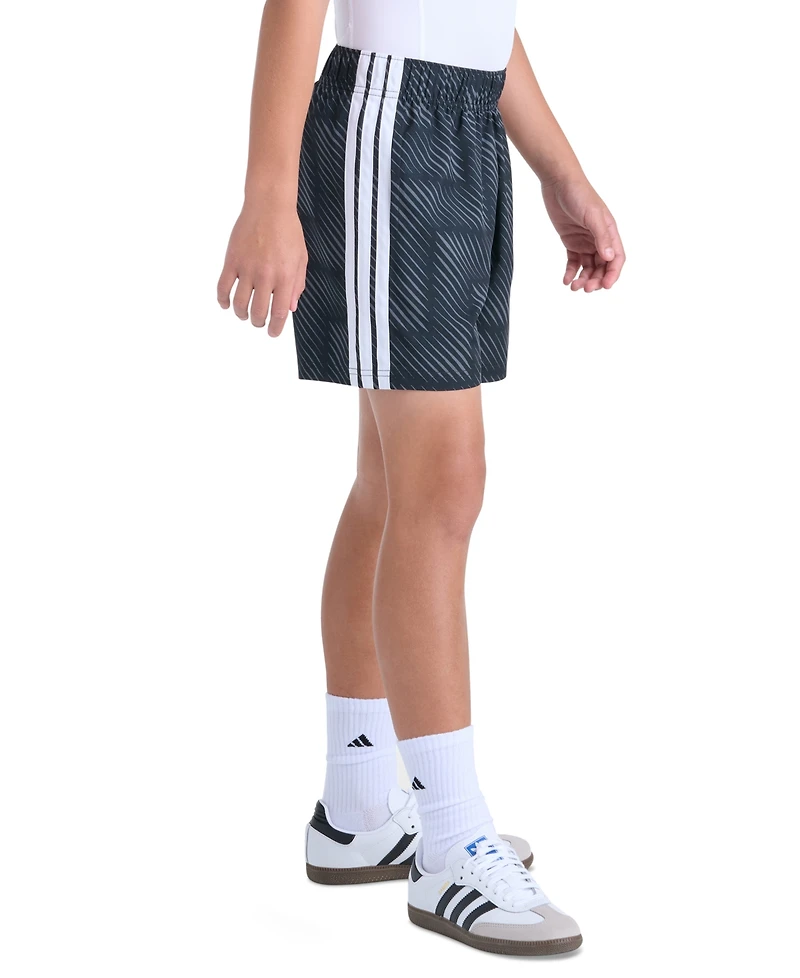 adidas Boys' 8-20 Elastic Waistband World Soccer Shorts