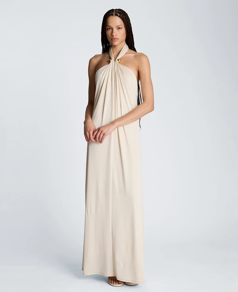 Kenneth Cole Women's Halter Neck Maxi Dress
