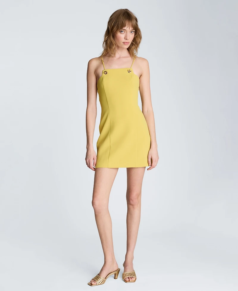 Kenneth Cole Women's Square Neck Mini Dress